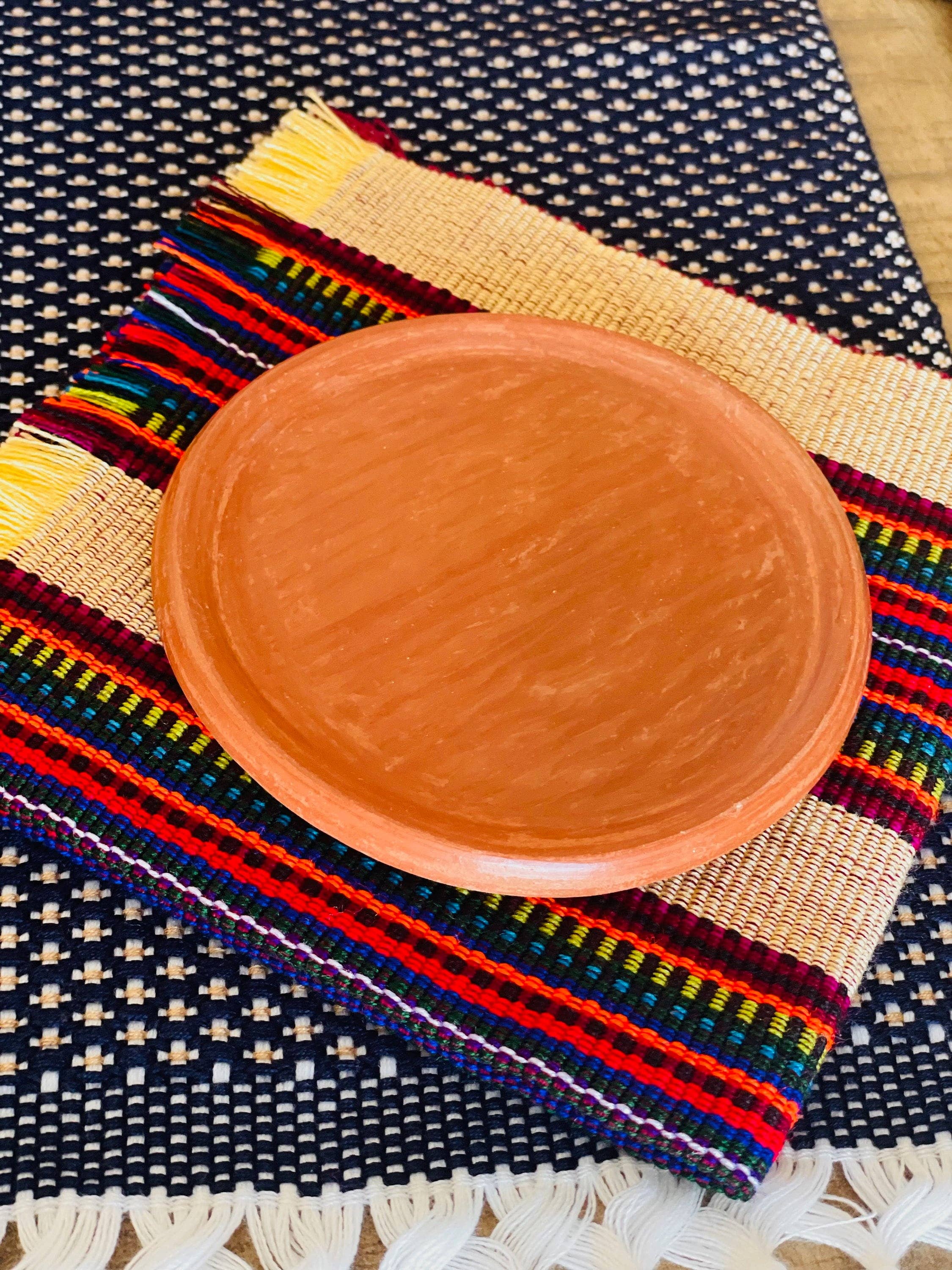 GUATEARTISAN – wholesale Tallrikar – Handgjord lerprydnadsplatta7