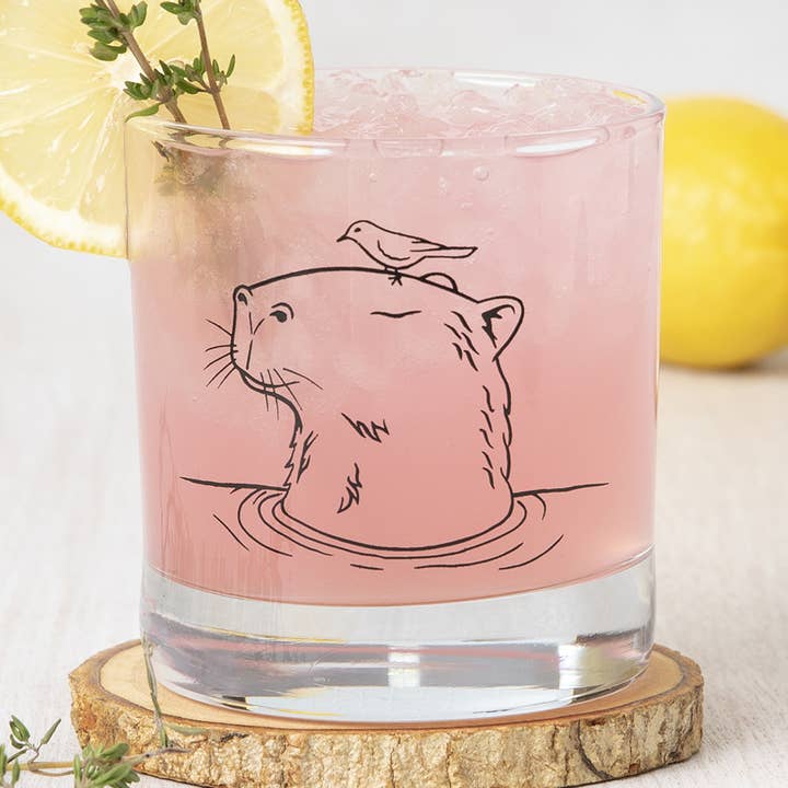 Capybara Rocks-glas | Whiskeyglas | Cocktailglas för wholesale av Counter Couture
