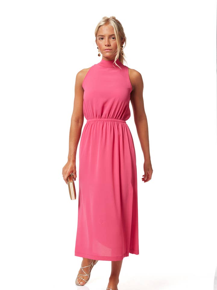 LONG CREPE DRESS for wholesale by Antimilk