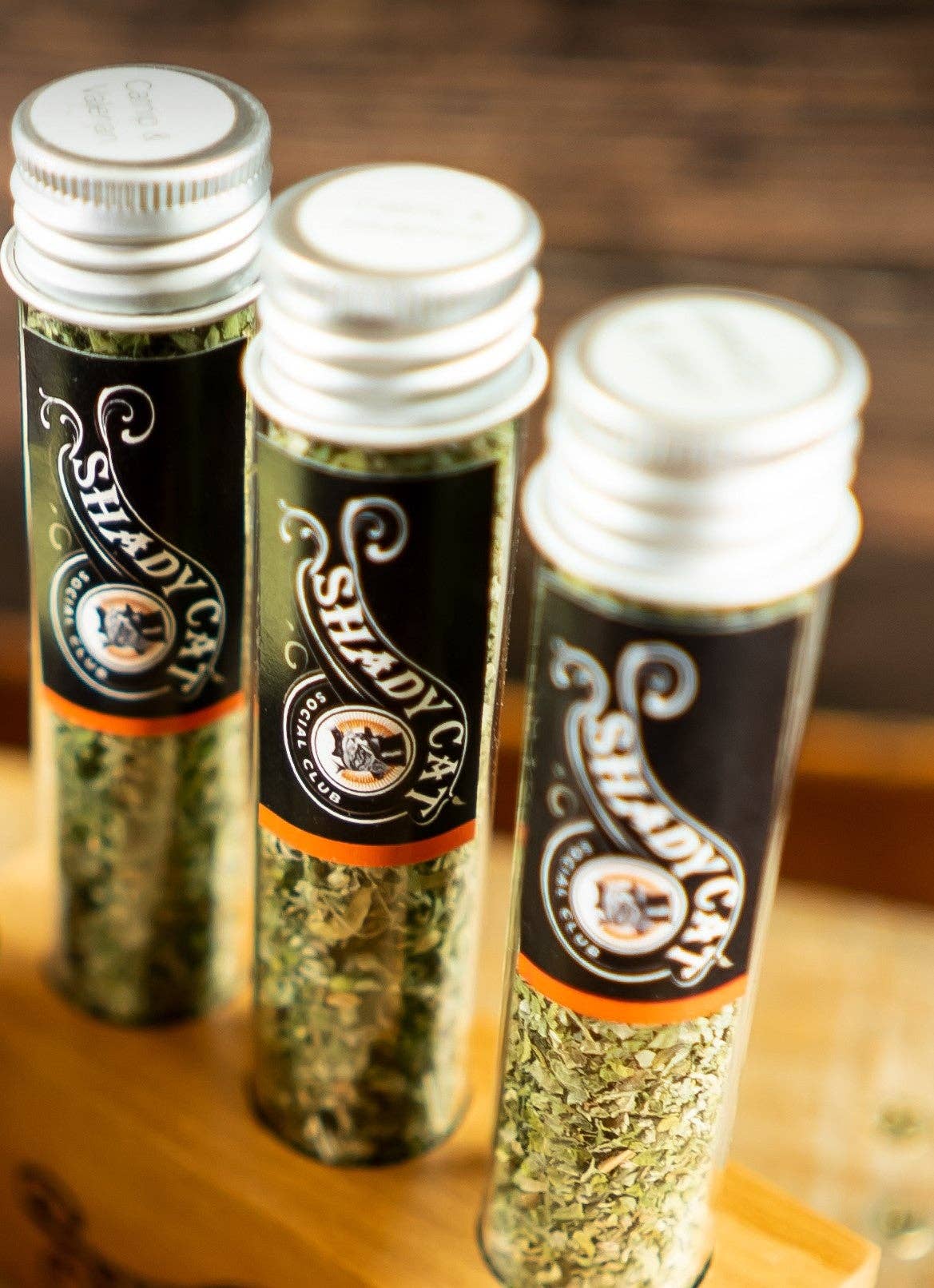 SHADY CAT SOCIAL CLUB - Wholesale Catnip - Organic Leaf & Flower Catnip Tube1