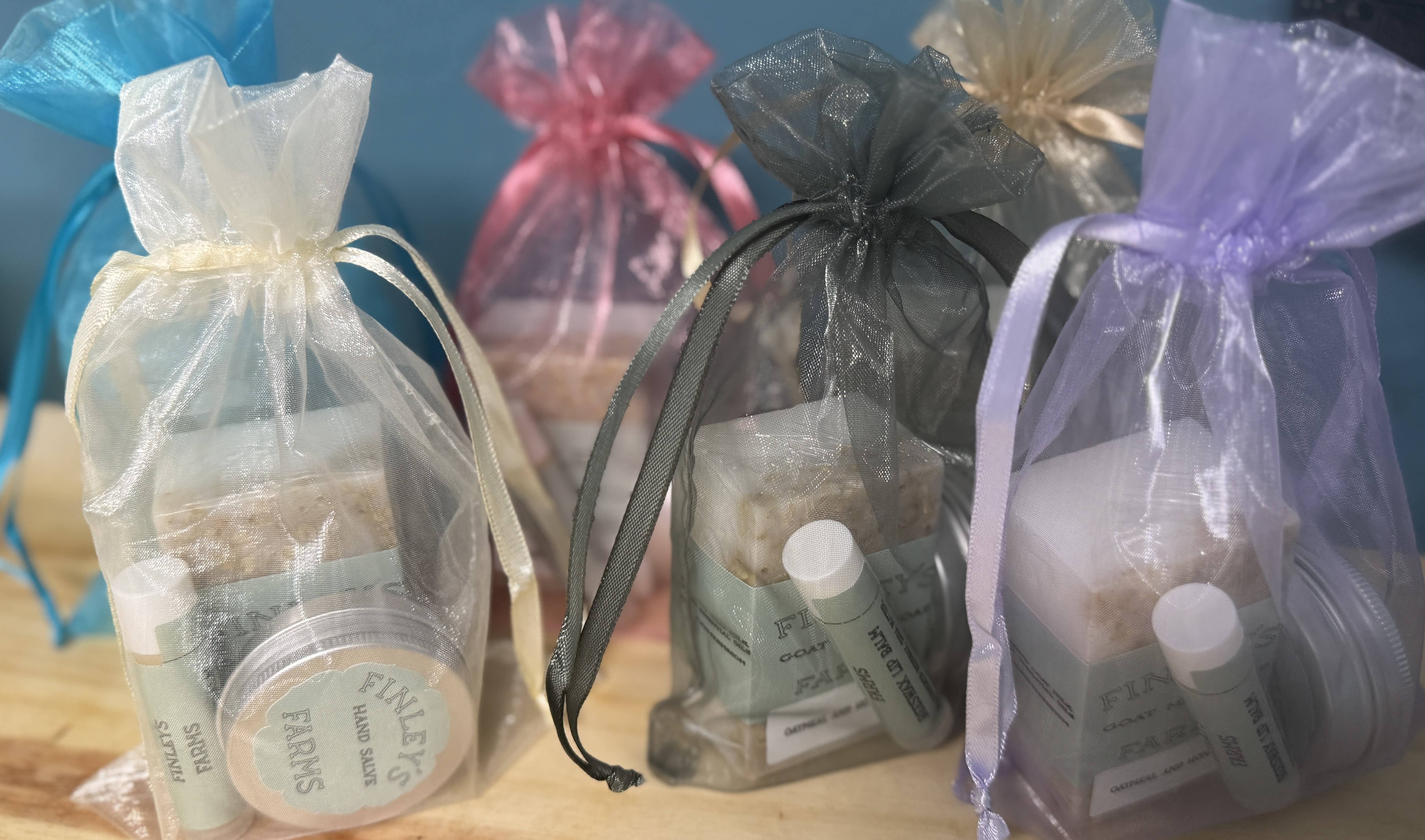 Finleys Farms - Wholesale Bath & Body Set - Finley’s Farms Nourishing Trio Set (soap, salve, lip balm)3