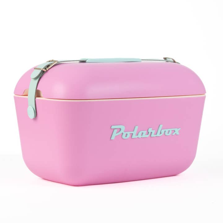 Polarbox Retro 12L Coolbox - Bubblegum Pink Pop for wholesale by Polarbox UK