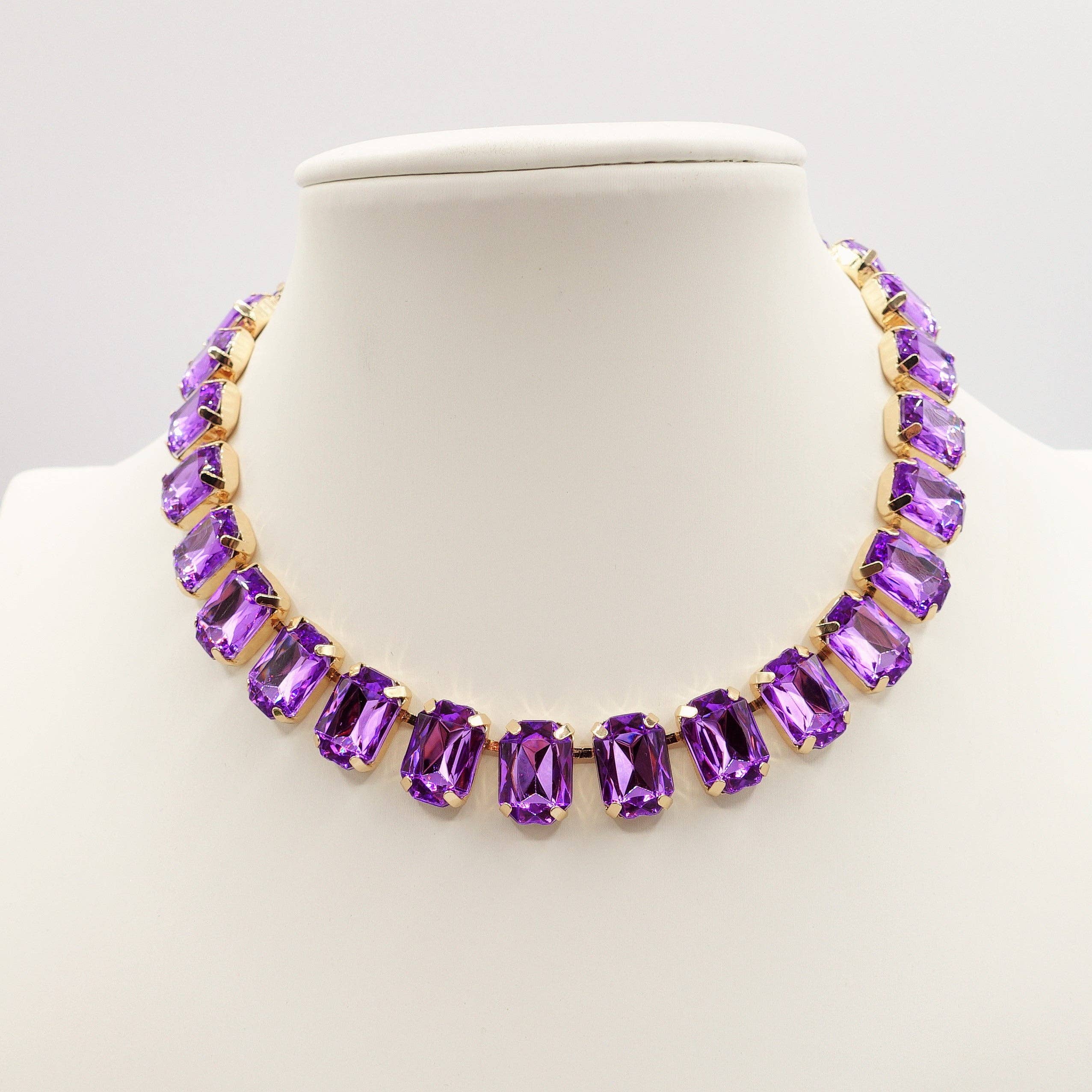 Daemon srls - Wholesale Choker/Collar - MARGOT choker con pietre sfaccettate - LUCE COLLECTION23