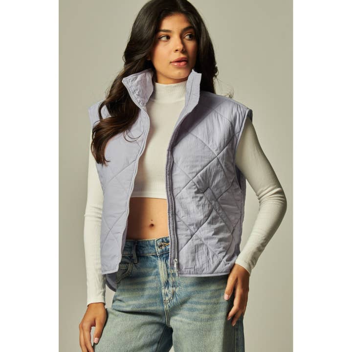 HiteJeans - Wholesale Outerwear Vest - Women's - Oversized Puffer Vest