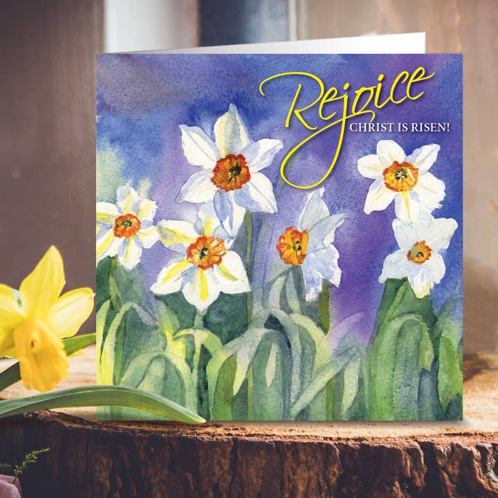 Just Cards Direct – Großhandel Osterkarten – Freue dich! Packung mit 5 religiösen Osterkarten