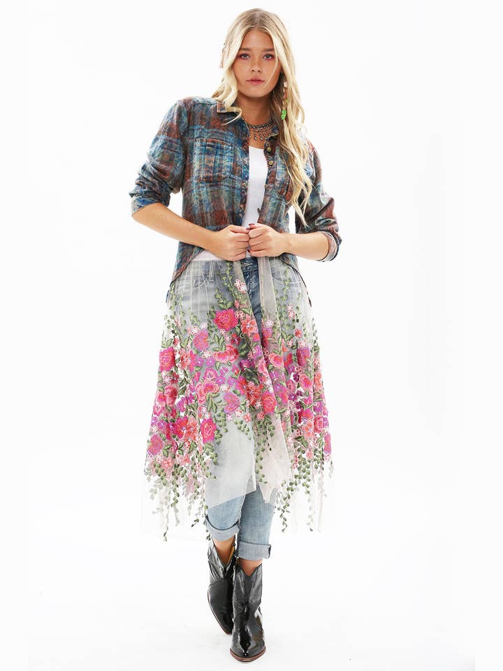 Wash Tianello Aratta ANASTASIA "MAXI SHIRT" Duster for wholesale on Faire
