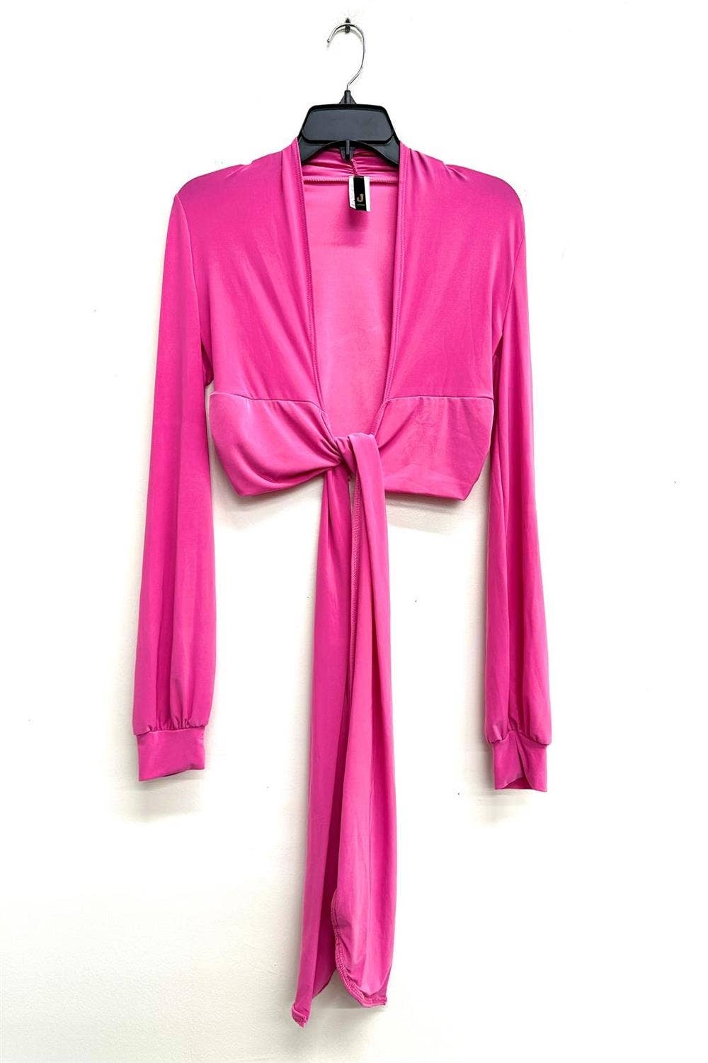 Uptown Apparel - Wholesale Knit Top - Women's - T5896 Front Knot Tie Crop Top13