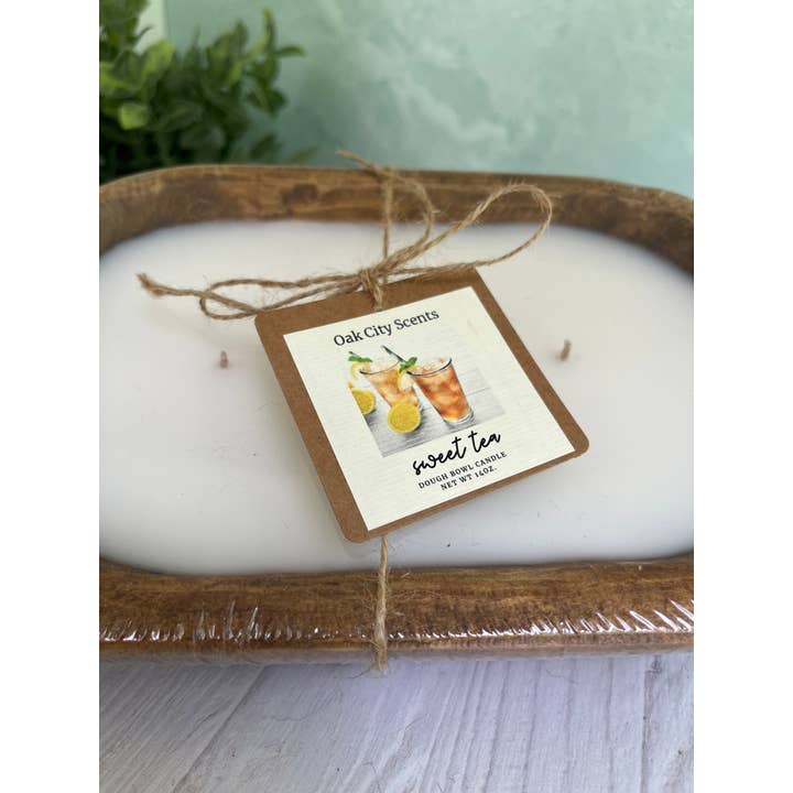 Oak City Scents - Wholesale Jar/Filled Candle - Dough Bowl Candle 14 oz. Ready to Gift 15