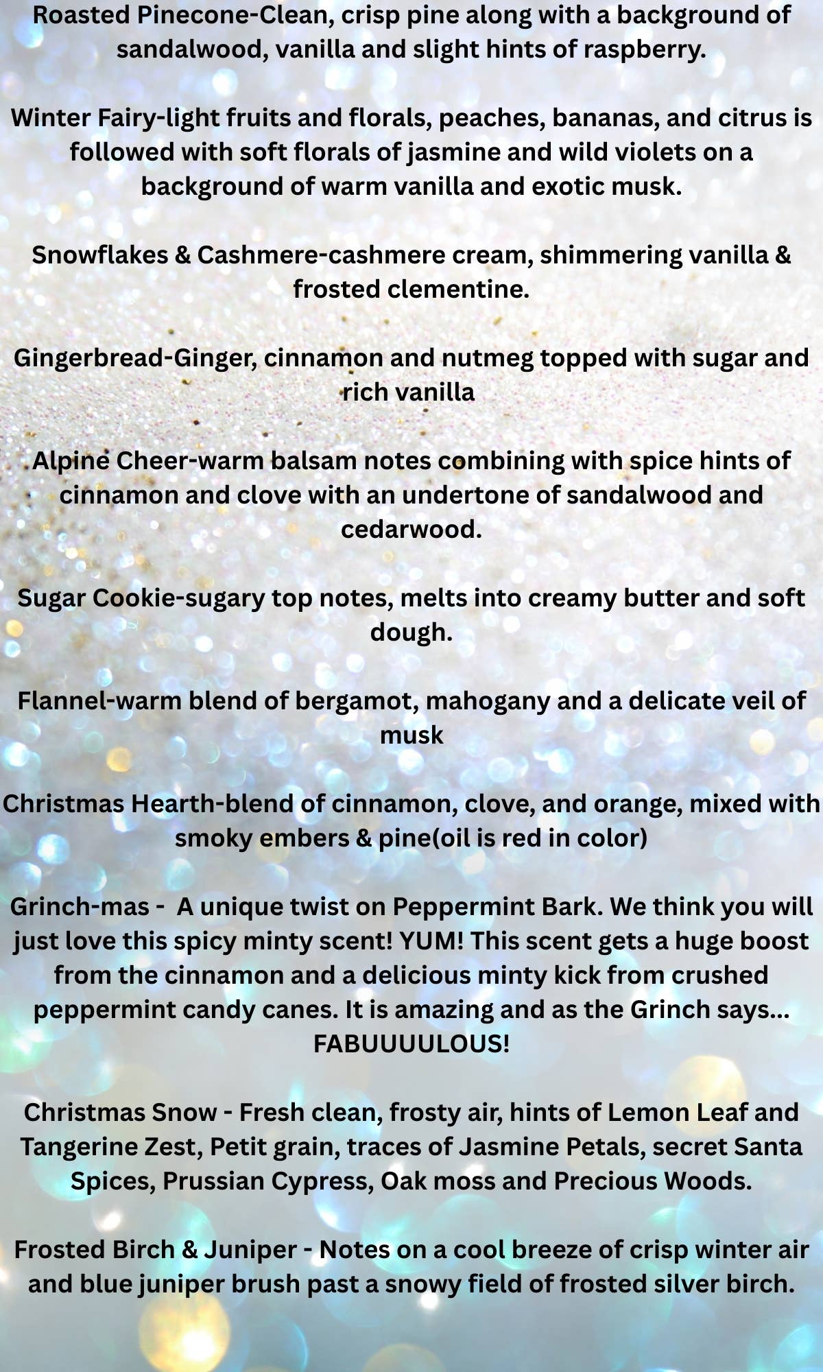 The She Shed Co - Wholesale Wax Melt -  Winter Collection-2.5oz Soy Wax Melt1