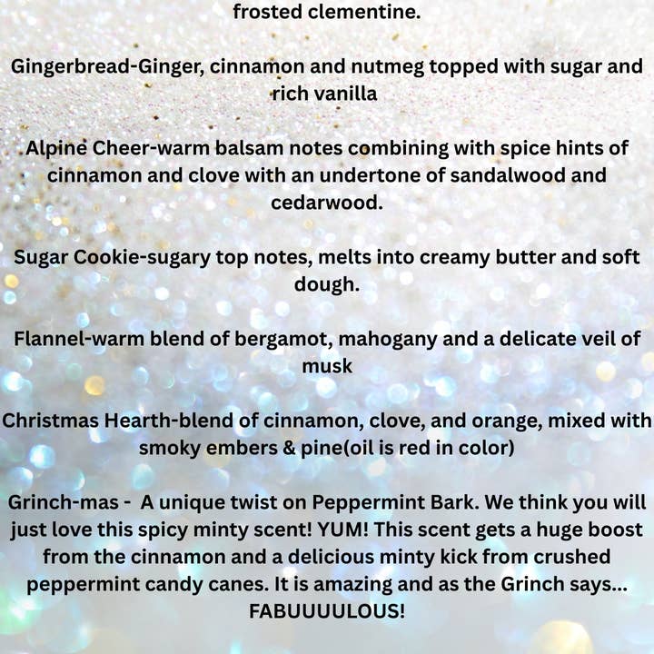 The She Shed Co - Wholesale Wax Melt - Winter Collection-2.5oz Soy Wax Melt1