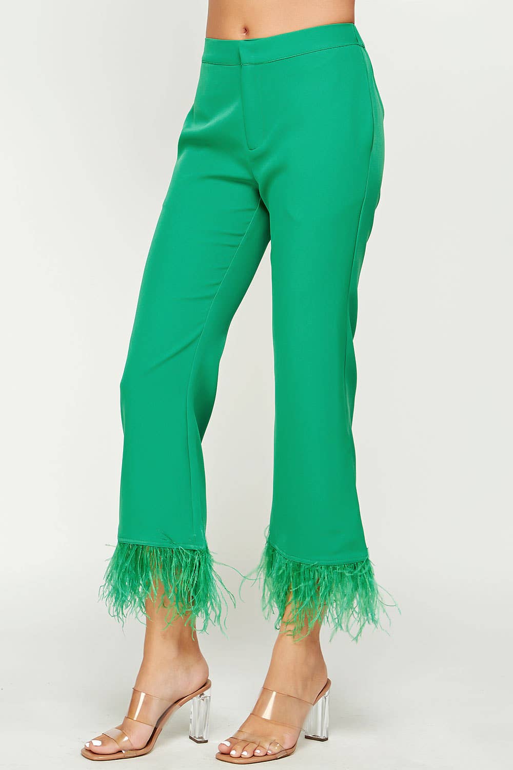 Strut & Bolt - Wholesale Pants - Women's - Feather Trim Flare Pants6