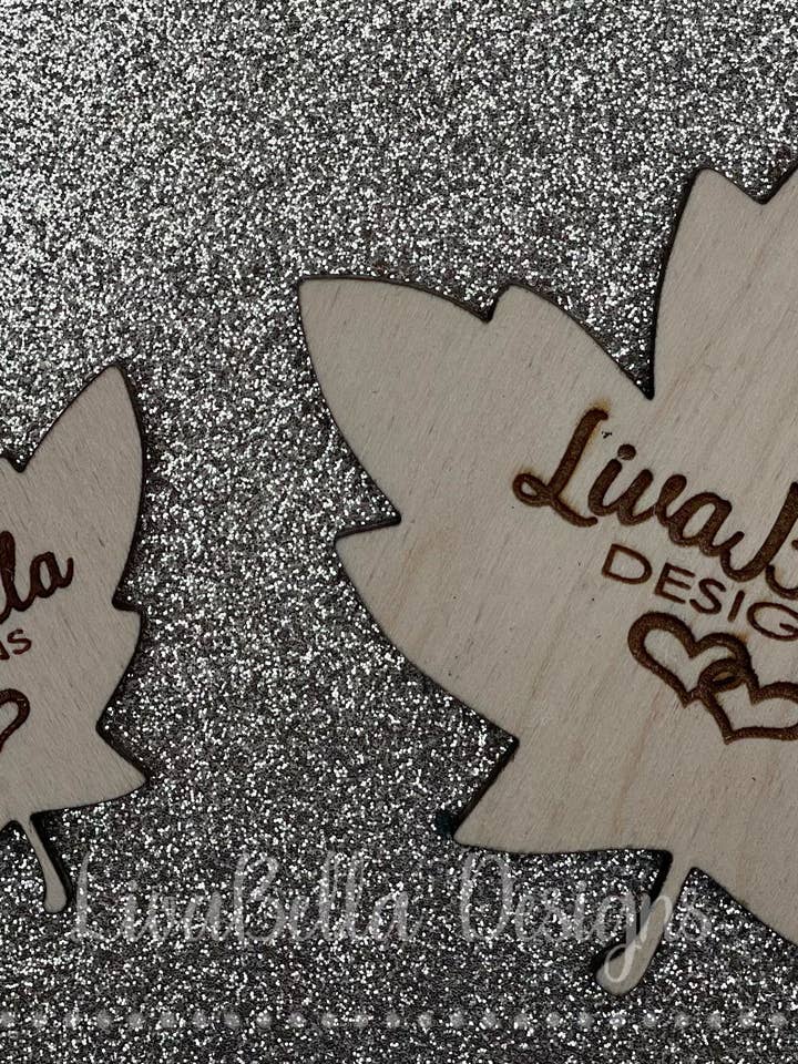 Etichetta con logo personalizzato per la vendita all'ingrosso da parte di LivaBella Designs