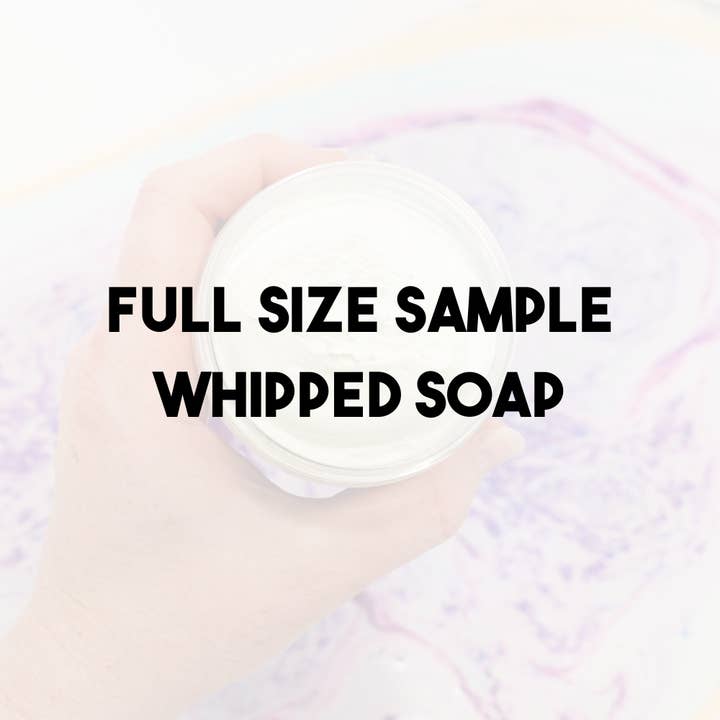 Whipped Soap Sampler for wholesale by Mod Bath and Body