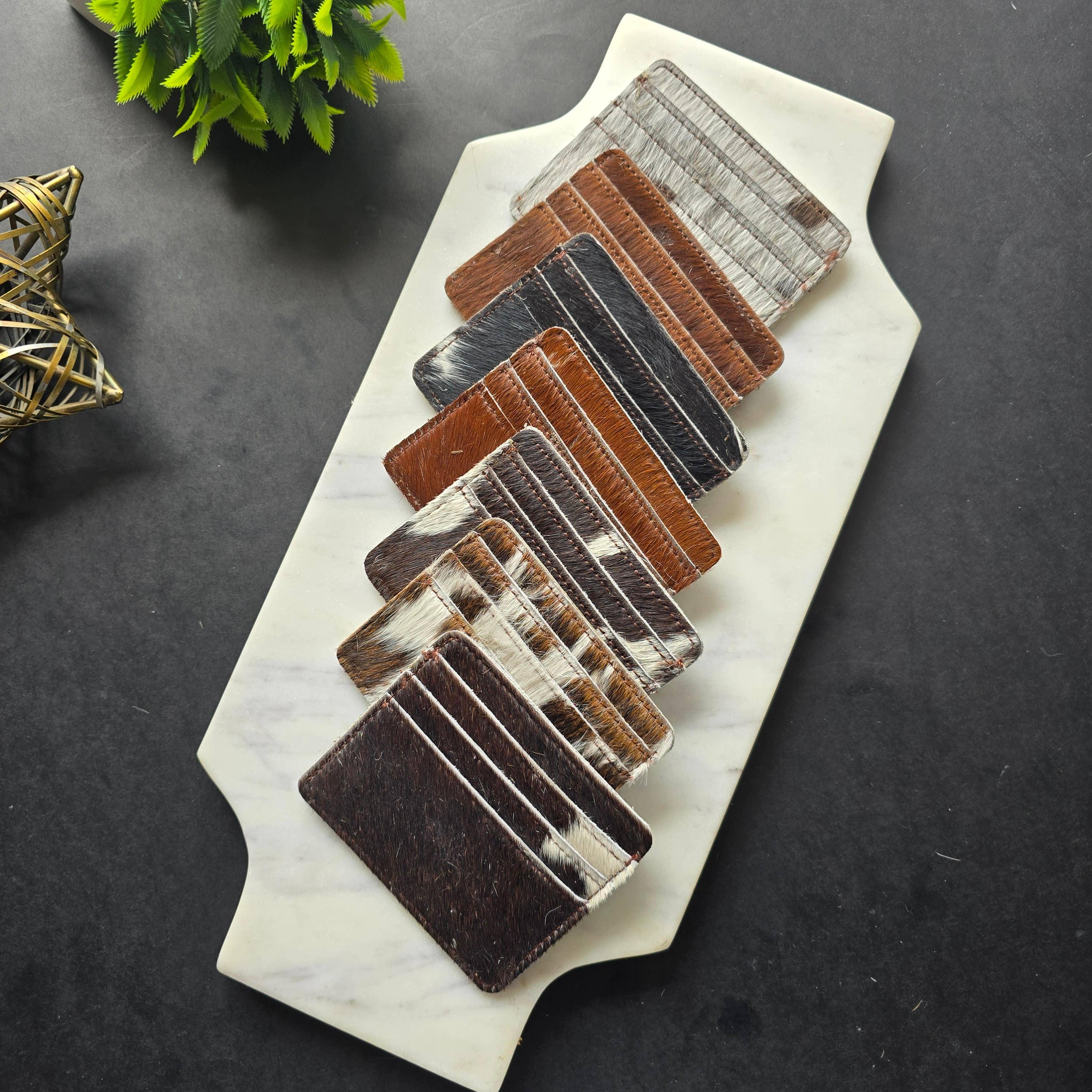 Ranchers Closet - Wholesale Card Holder - Women's - Genuine Hair-On Cowhide Wallet – Slim Western Card Holder3