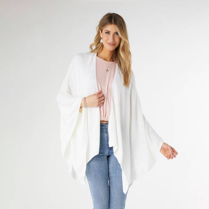 COCO + CARMEN - Wholesale Wrap - Women's - Kiara Lightweight Wrap - 4th of July
