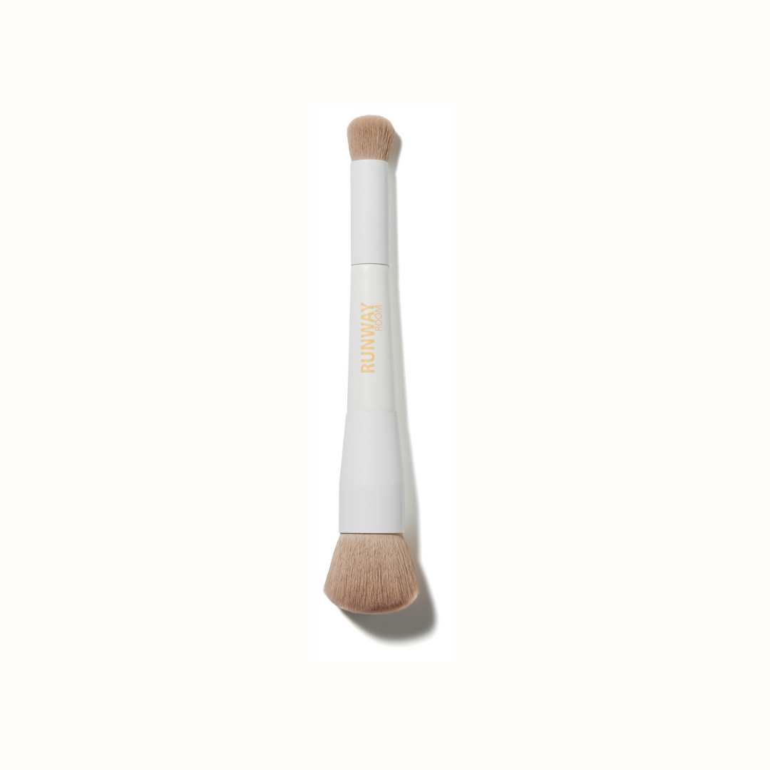 Runway Room Cosmetics - Vente Pinceau de maquillage joue/visage - Pinceau Double Embout Buffer Baton0