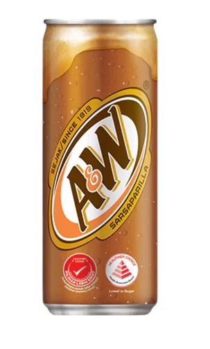 iSweet.ca - Wholesale Soda/Carbonated Drink - (S5-09) Beverage - A & W - Sarsaparilla 320ml x 12 Units0