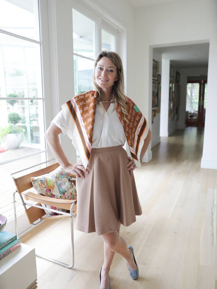 Steer Scarf for wholesale by Brooke Wright Designs