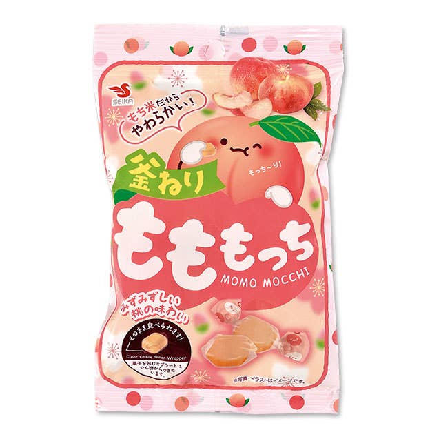 MA Imports - Wholesale Gummy - Seika Foods Peach Mochi Candy 32g0