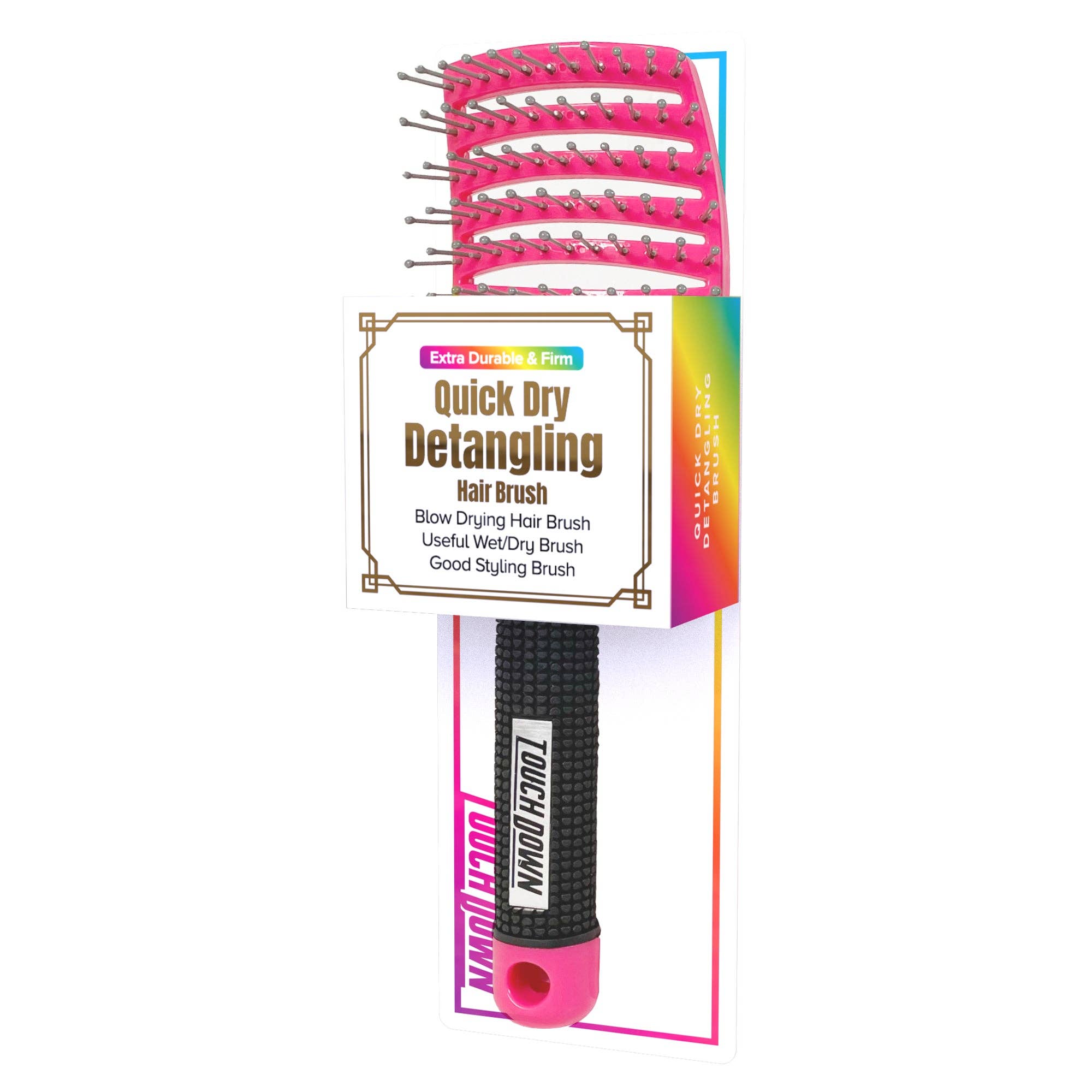 SM Beauty LLC - Wholesale Hair Brush/Comb - Touchdown Quick Dry Detangling Hair Brush1