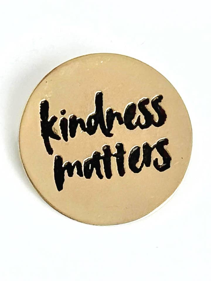 Kindness Matters Pin for wholesale by Fair Anita