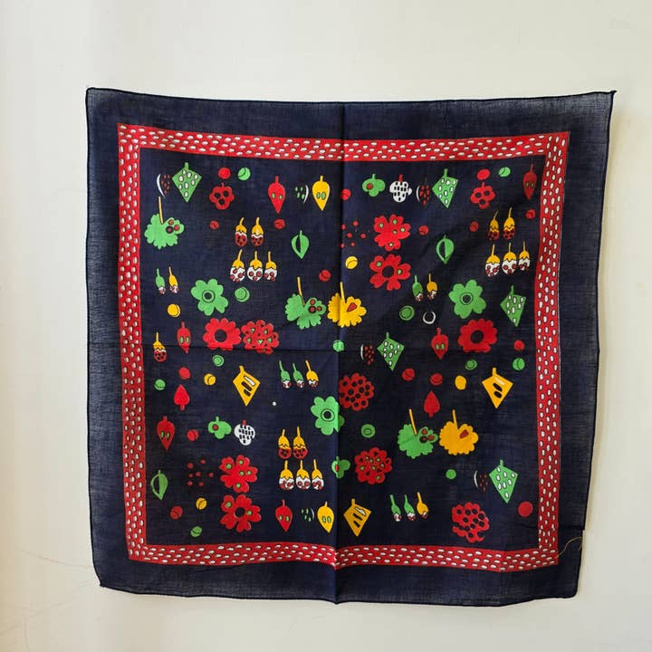 Nola by bijusol - Wholesale Scarf - Women's - 55 cm x 55 Square Scarves/Bandana Cotton 10