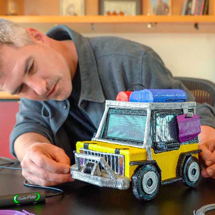 3Doodler - Wholesale DIY Craft Kit - 3Doodler Flow 3D Printing Pen for Teens, Adults & Creators!3