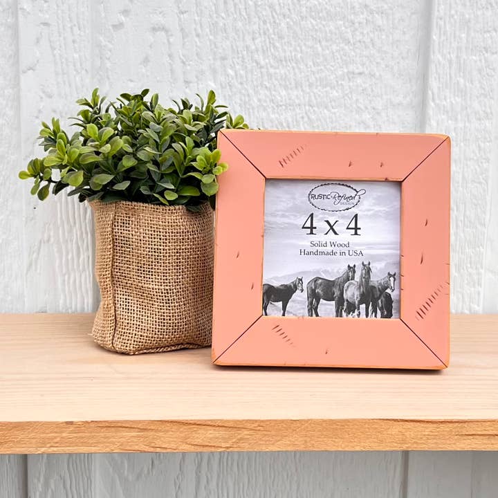 4x4 Cabin Collection - Picture Frames, Handmade, Solid Wood for wholesale by Rustic and Refined Design