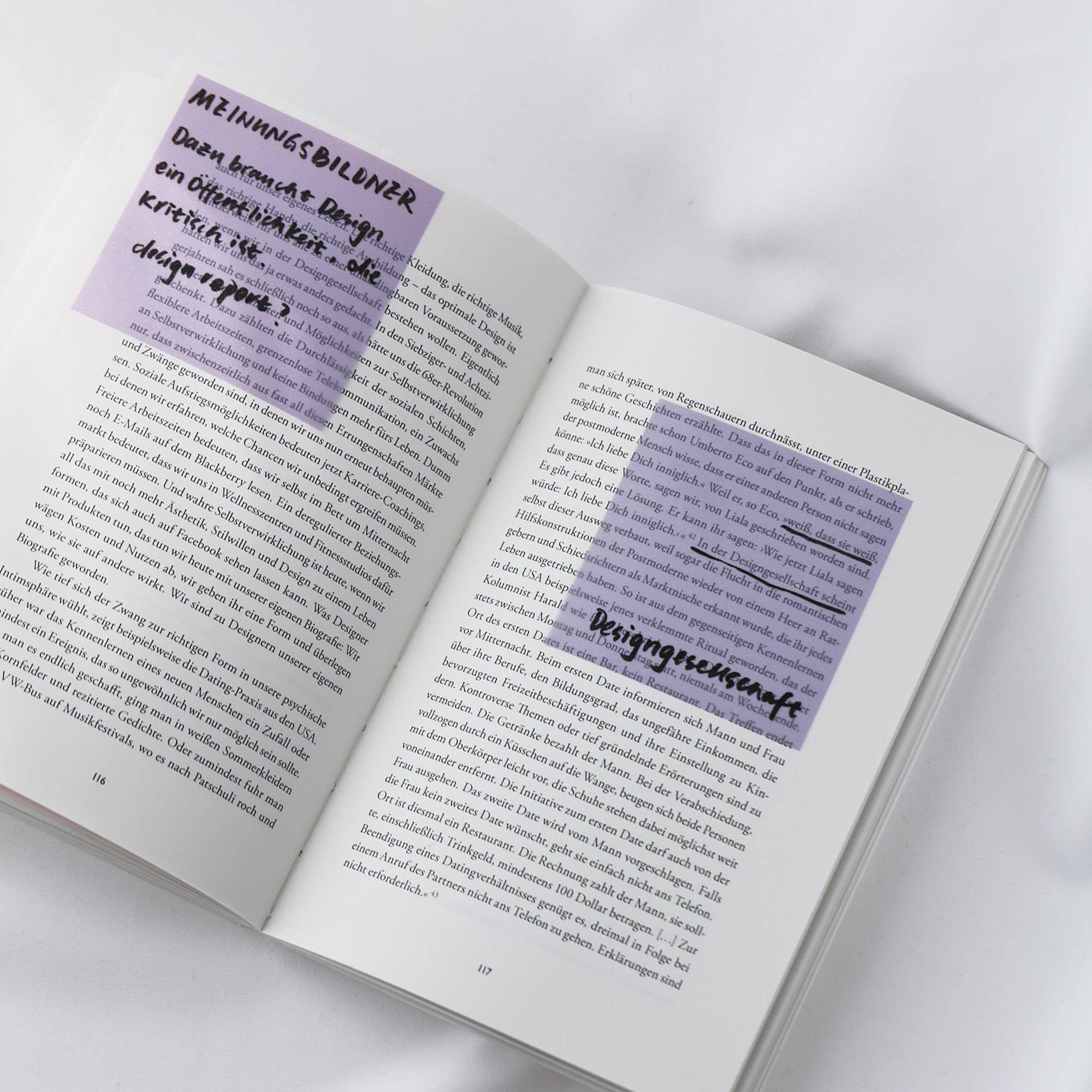 Ordinate - Wholesale Sticky Notes - Purple | Clear Transparent Sticky Notes2