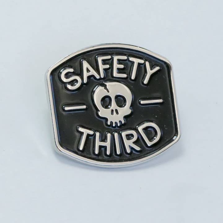 Squatchy - Wholesale Lapel Pin/Button - Safety Third Enamel Pin | Collectible 3rd Lapel Pin