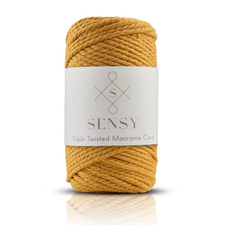 Sensy - Wholesale Yarn - Sensy Premium 3mm - 100% Cotton 3 Strand Twisted Macrame
