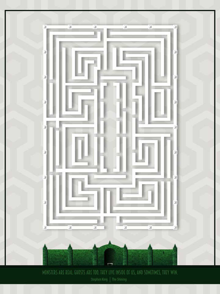 The Shining/Stephen King for engroshandel hos Lucky Skye Graphics