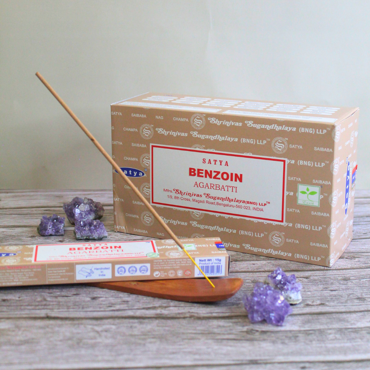 Green Tree - Wholesale Incense - Satya Benzoin Incense Sticks3