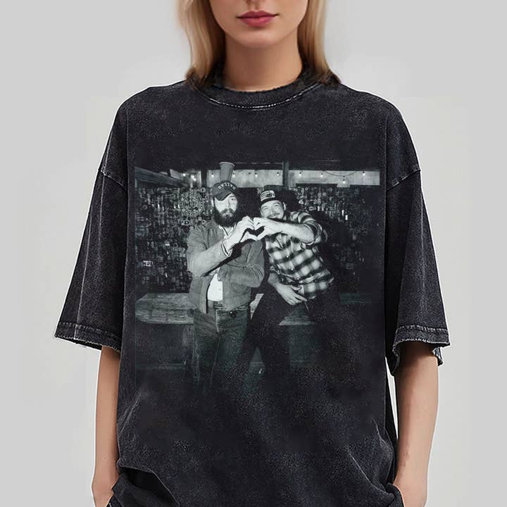 TheKingShirt - Wholesale Screen Printed T-Shirt - Women's - I Had Some Help Posty Wallen Comfort Shirt - Country Tee4