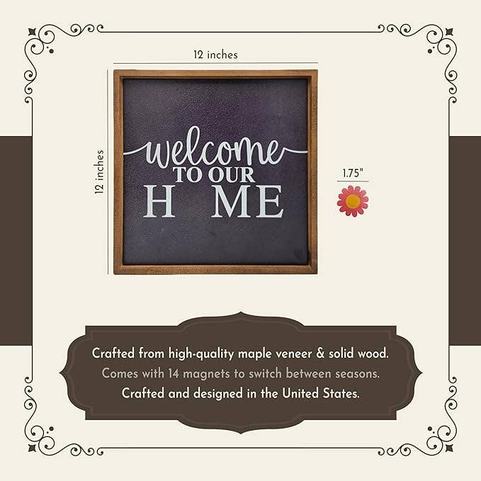 Home Accents By Driftless - Wholesale Sign - Interchangeable Magnetic Signs For All Season1