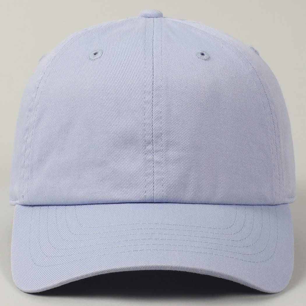 Fashion City - Wholesale Baseball Cap - Unisex - Stone Washed Cotton Solid Color Baseball Cap7