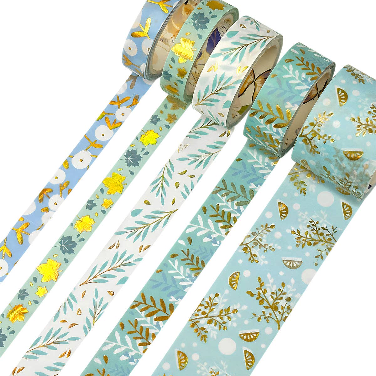 Wrapables.com - Wholesale Washi Tape - Wrapables Decorative Gold Foil Washi Tape Box Set9