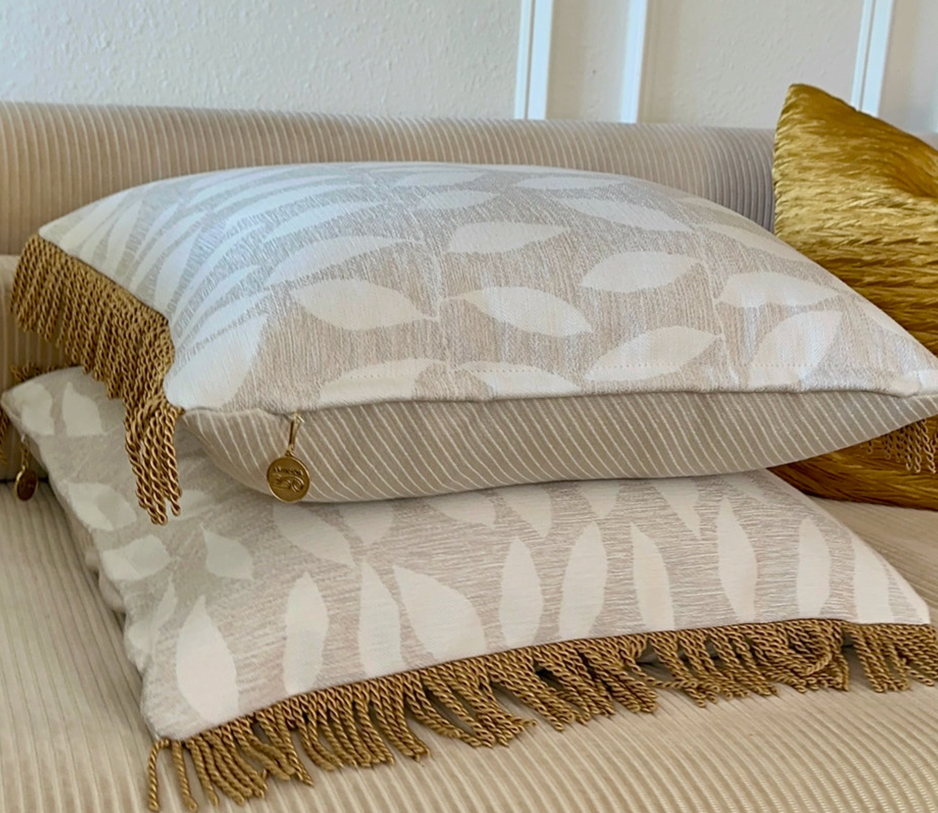 American Prosperity Pillow - America 250 licensee - Wholesale Throw/Decorative Pillow - Liberty Lux American Prosperity Pillow Indoor Neutrals6