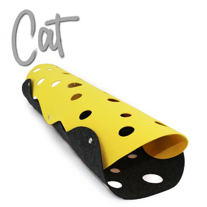 Ancol Pet Products Ltd - Wholesale Pet Toy Set - Cat - Felt Cat Tunnel : Blue