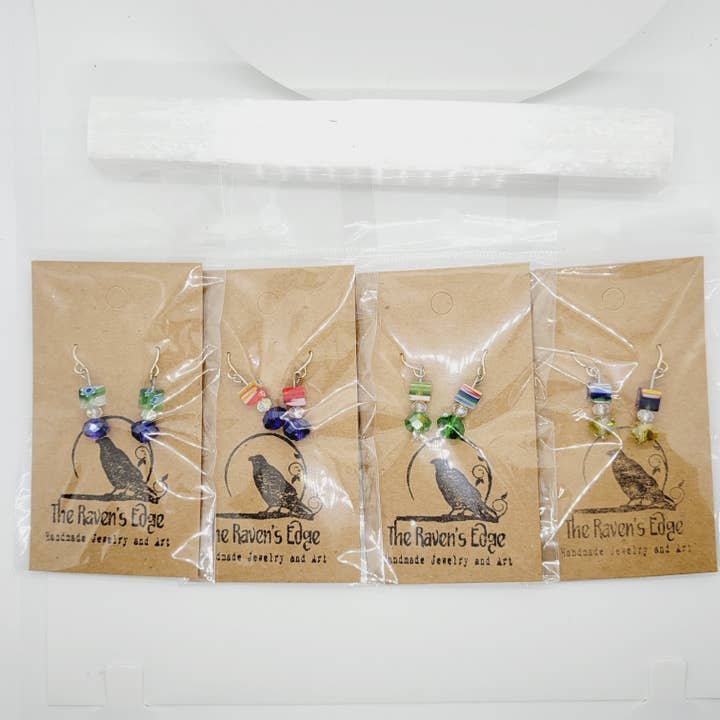 Clearance Boho Earrings Bundle Handmade Cellar for wholesale by The Raven's Edge