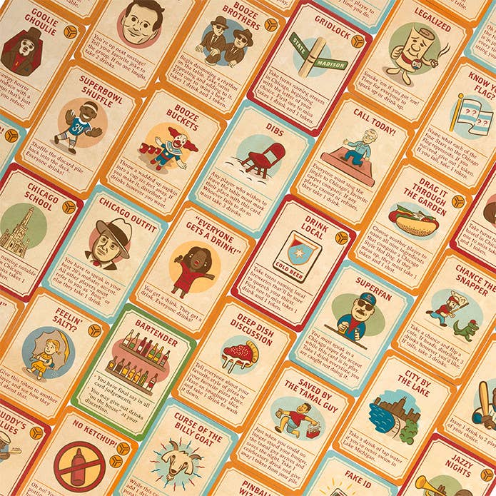 Transit Tees - Wholesale Card Game - Chicago Handshake Drinking Card Game4