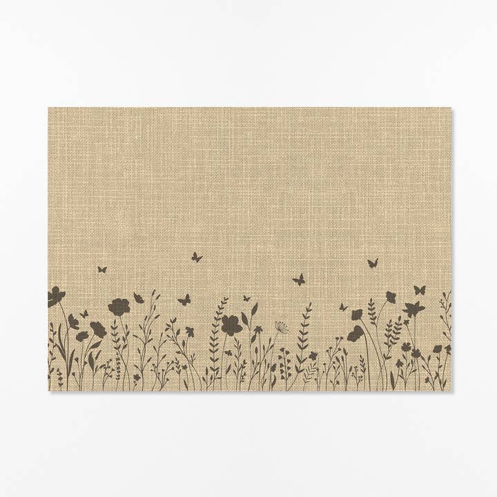 Fjärilar och vildblommor affisch - Våren i Frankrike för wholesale av Daring Dutch Designers