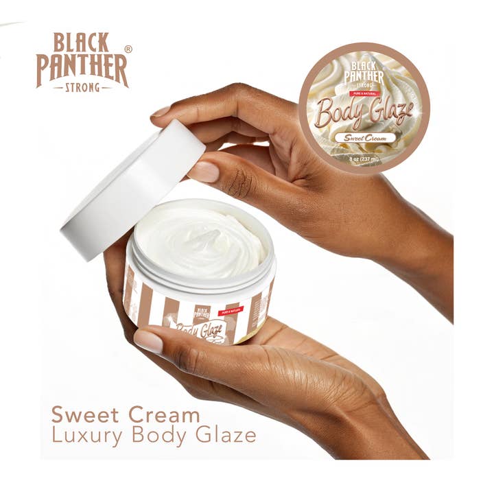 blackpantherstrong - Wholesale Body Balm/Butter - Body Glaze Body Butter Souffle 8 oz By Black Panther 5
