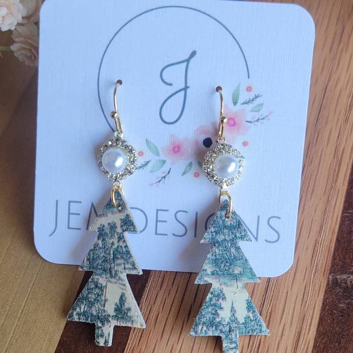 JEMdesigns - Wholesale Dangle Earrings - Christmas Tree Earrings0