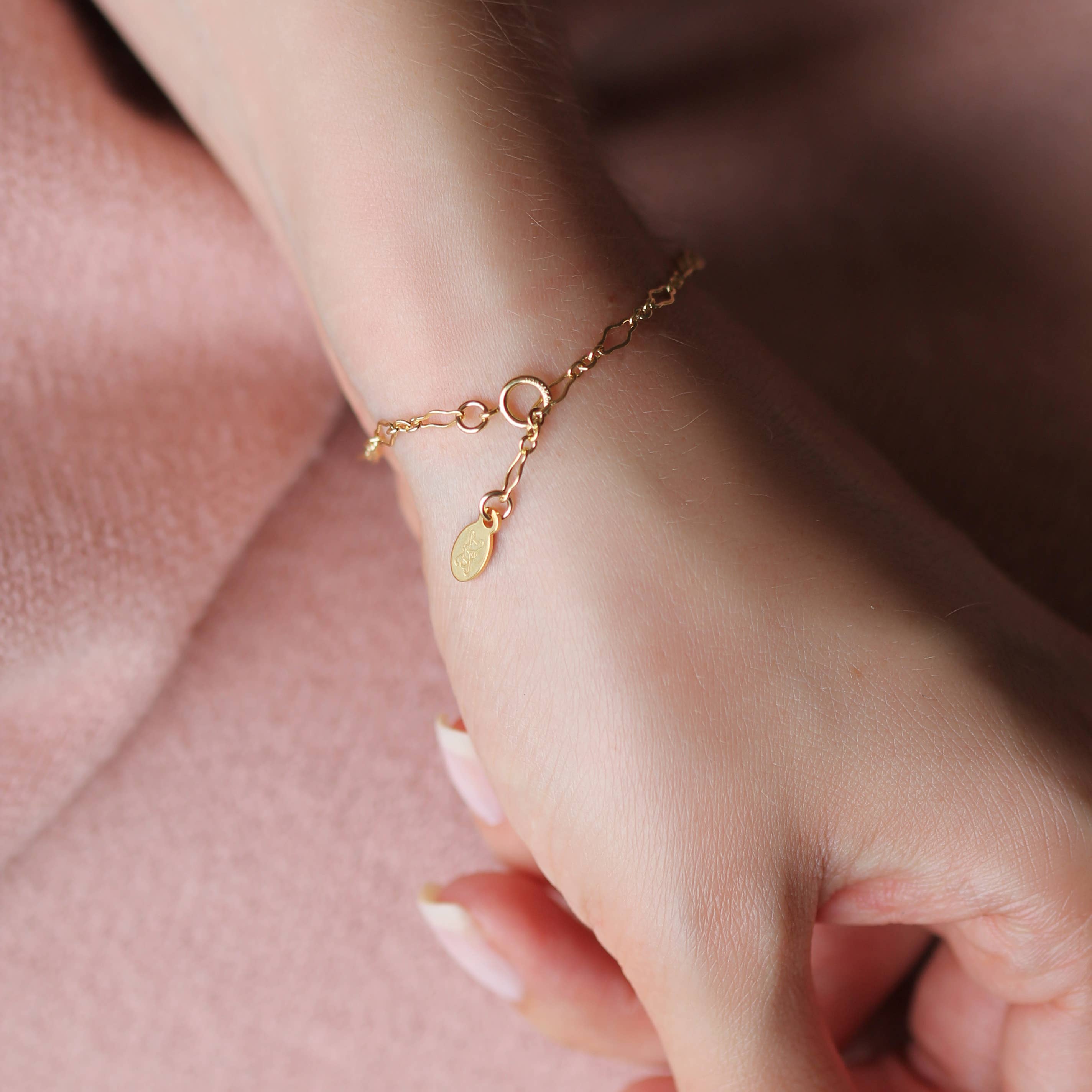 Leah Yard Designs - Wholesale Link & Chain Bracelet - Mini Jolie Bracelet - Gold1