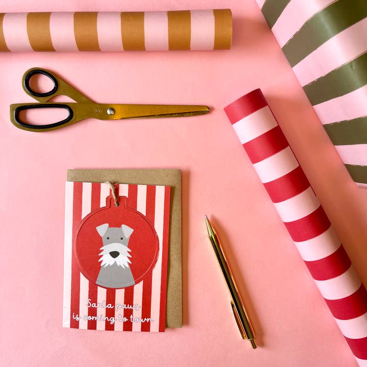 Heather Alstead Design Ltd - Wholesale Christmas card - Dog Breed - Pop Out Christmas Bauble Cards 18