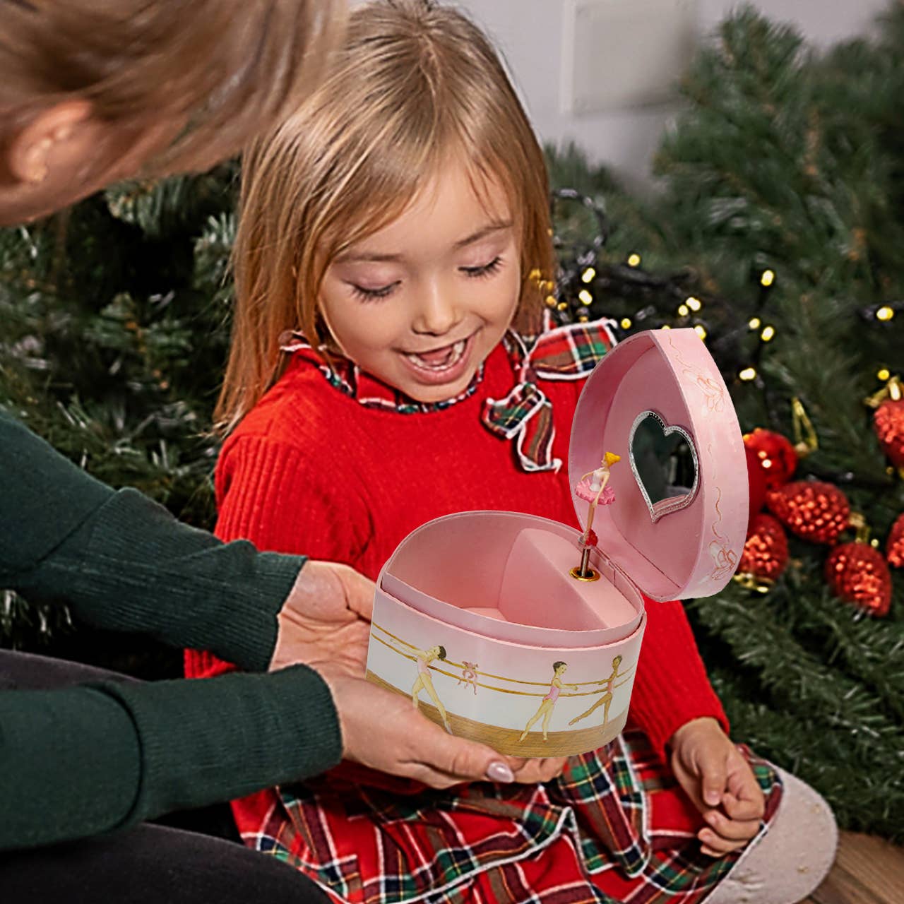 Enchantmints - Venta al por mayor Joyero/organizador de joyas - Niños - Caja de Joyería Bailarina de Corazón: Navidad 2025 Plata de Ley6