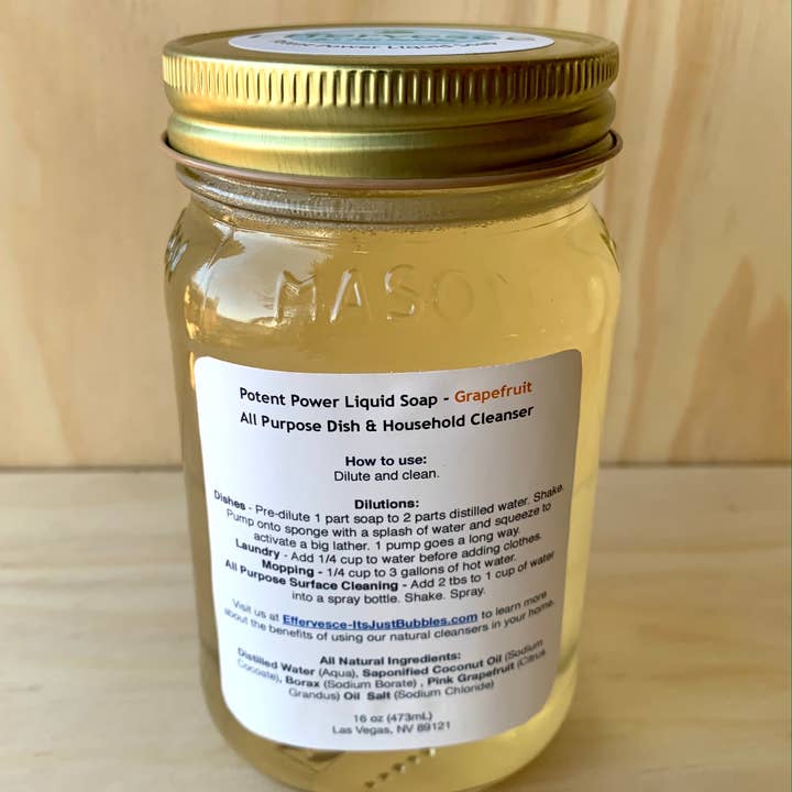 Effervesce - Wholesale All-Purpose Cleaning Spray - All Purpose Power Pack - Household Cleaning Set7