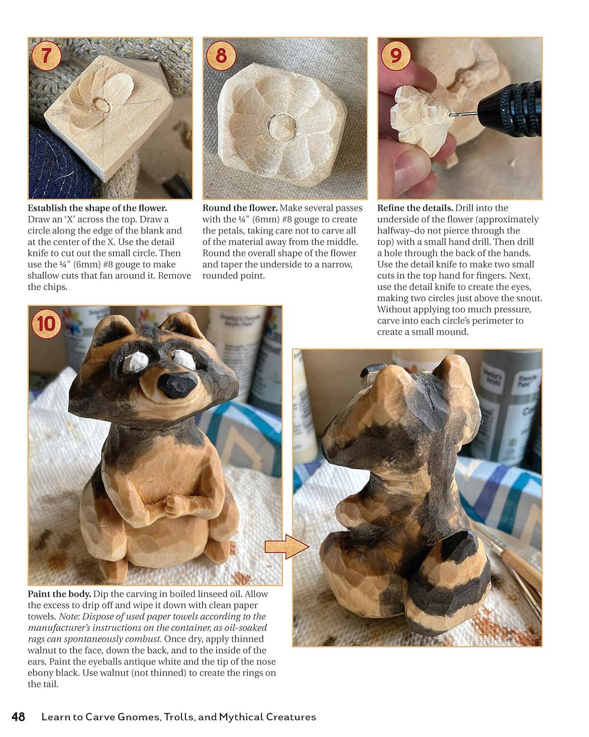 Fox Chapel Publishing - Wholesale Crafts, Hobbies & DIY - Learn to Carve Gnomes, Trolls, and Mythical Creatures5