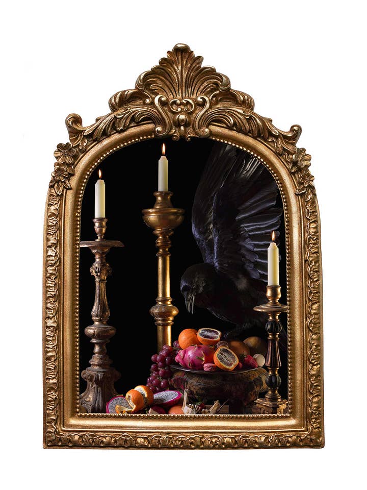 Defier - Baroque Inspired Frame Print for wholesale by Veneration of Light